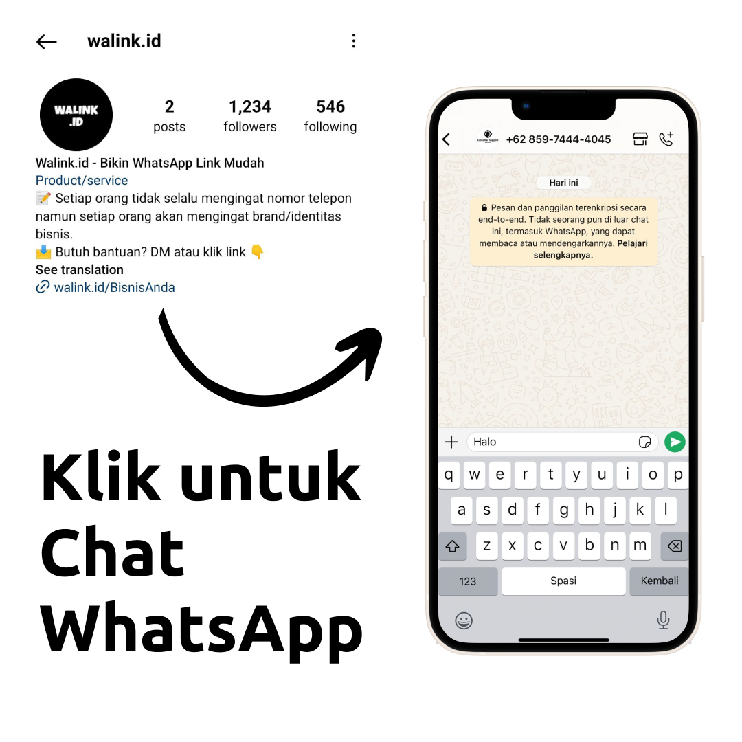 Bikin WhatsApp Link Mudah